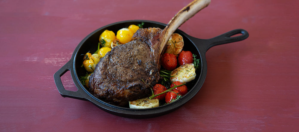 Tomahawk ai funghi porcini