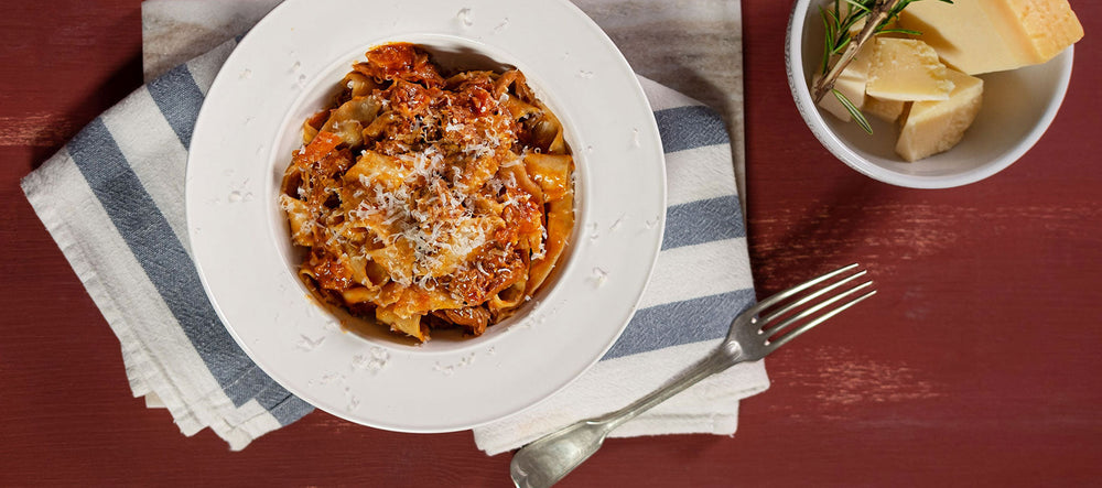 Pappardelle allo stracotto di manzo