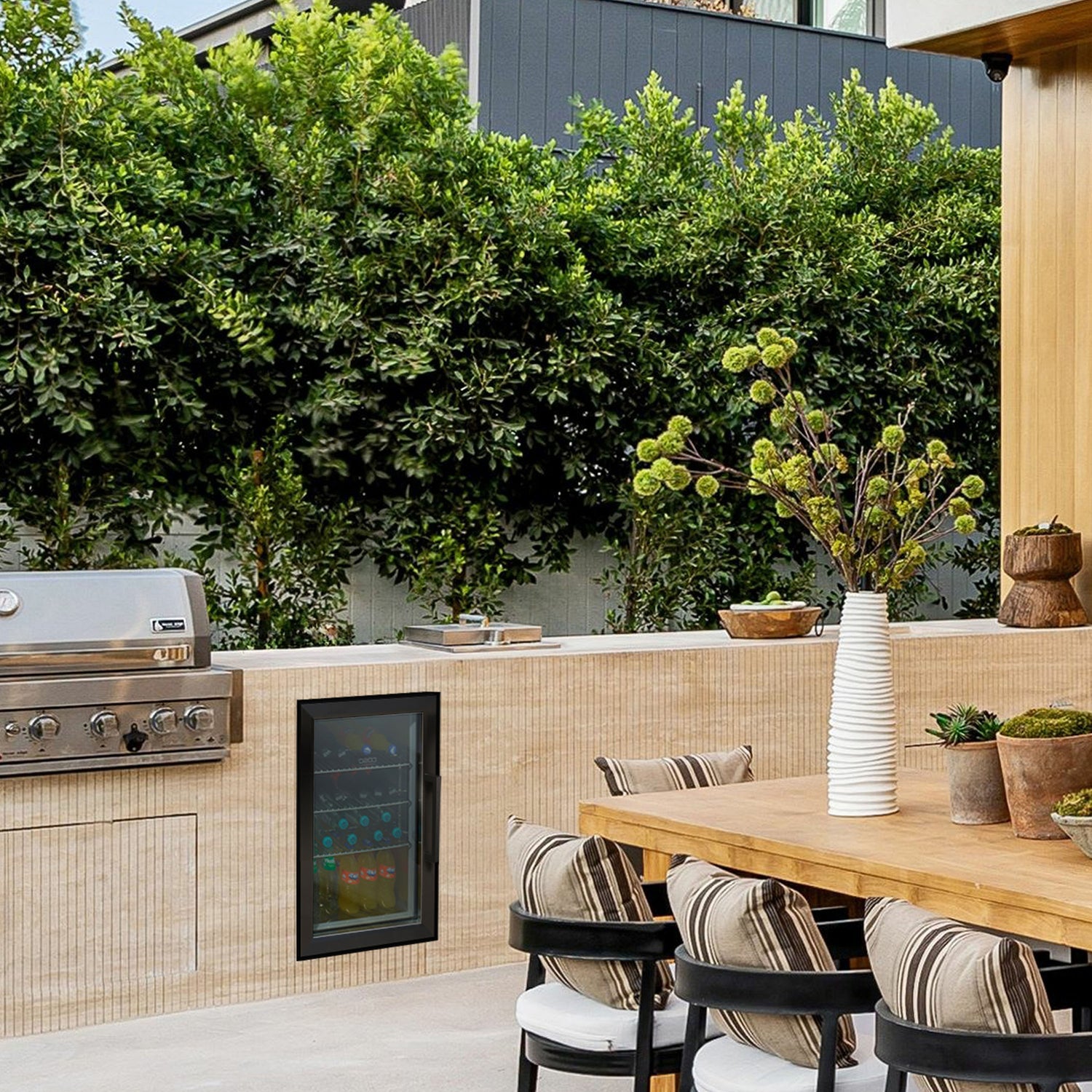 Frigorifero BBQ Cooler S-L Black caso design CSO 00703 Kunzi Shop 2