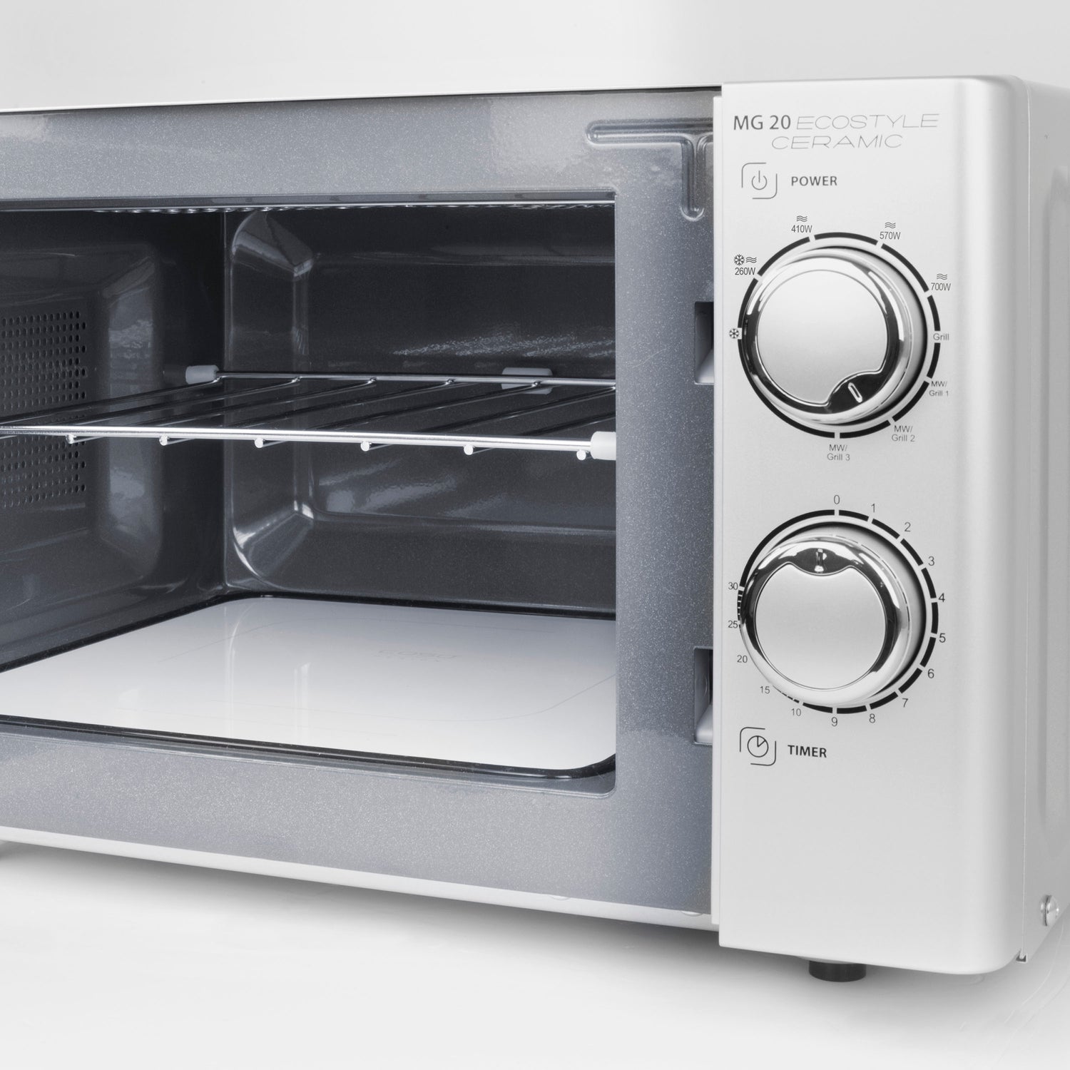 Forno a microonde MG 20 Ecostyle Ceramic 20 L caso design CSO 03316 Kunzi Shop 6