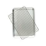 Teglia liscia quarter sheet con griglia antiaderente nordic ware NW 45383 Kunzi Shop