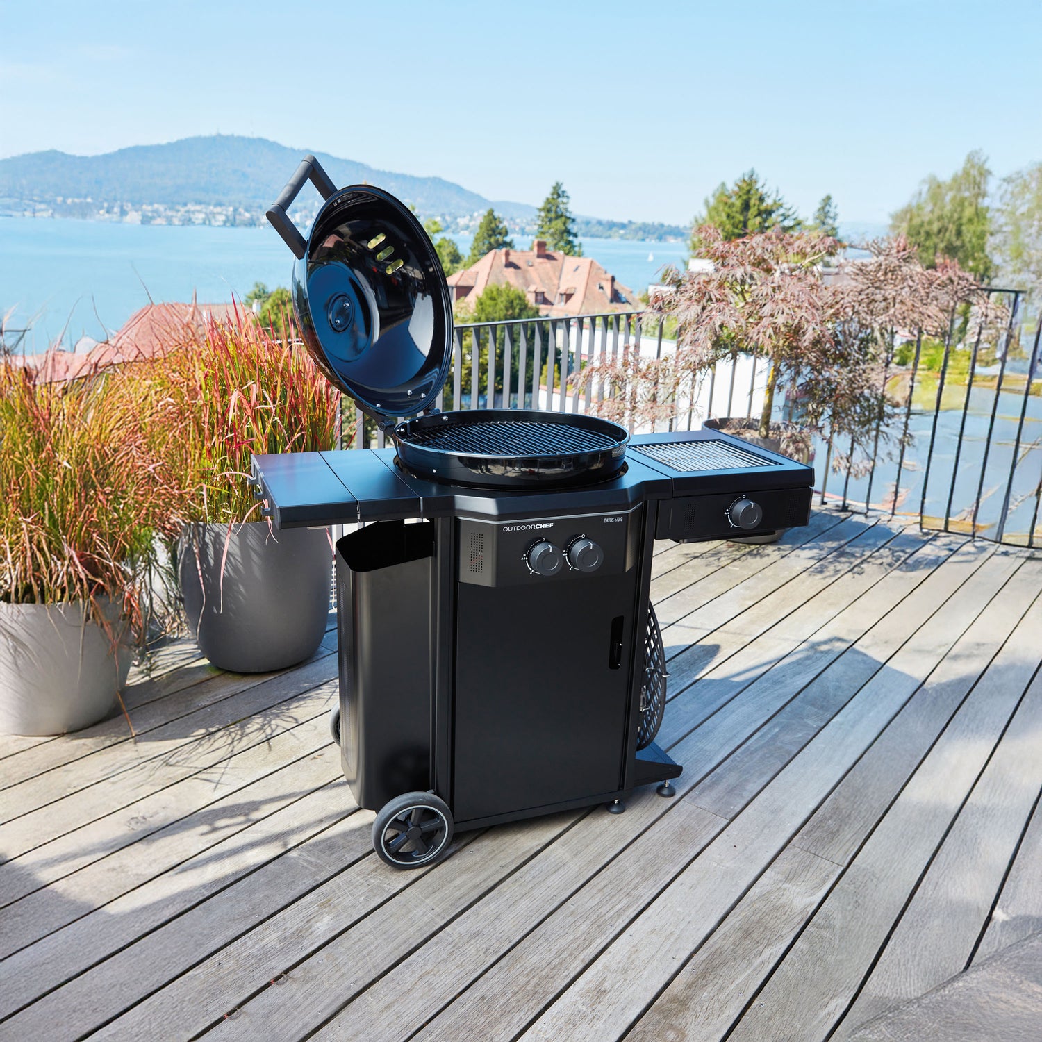 Barbecue a gas Davos 570 G PRO BZ outdoorchef ODC 18.128.81 Kunzi Shop 6