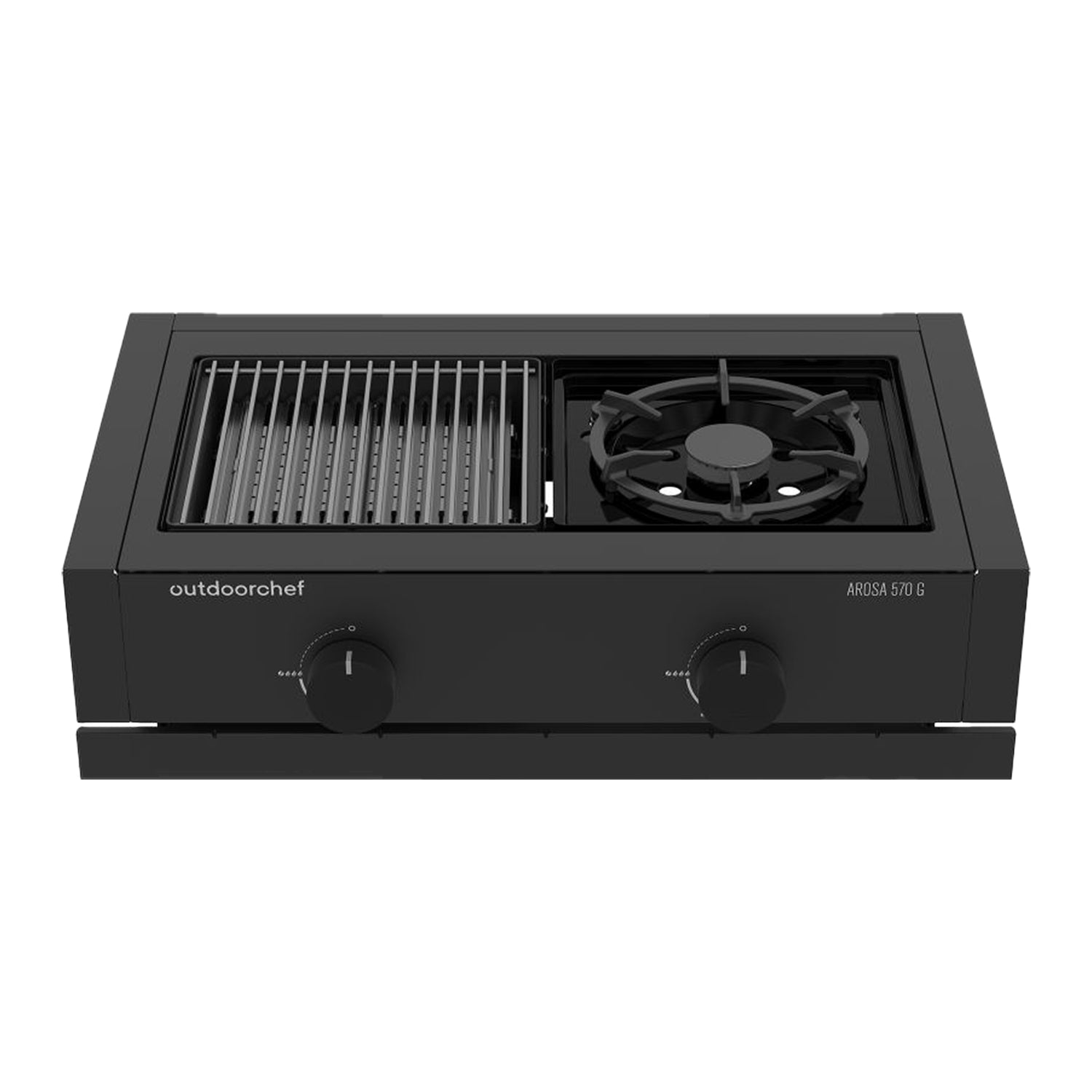Zona cottura griglia e fuoco black 30mbar outdoorchef ODC 18.215.06 Kunzi Shop