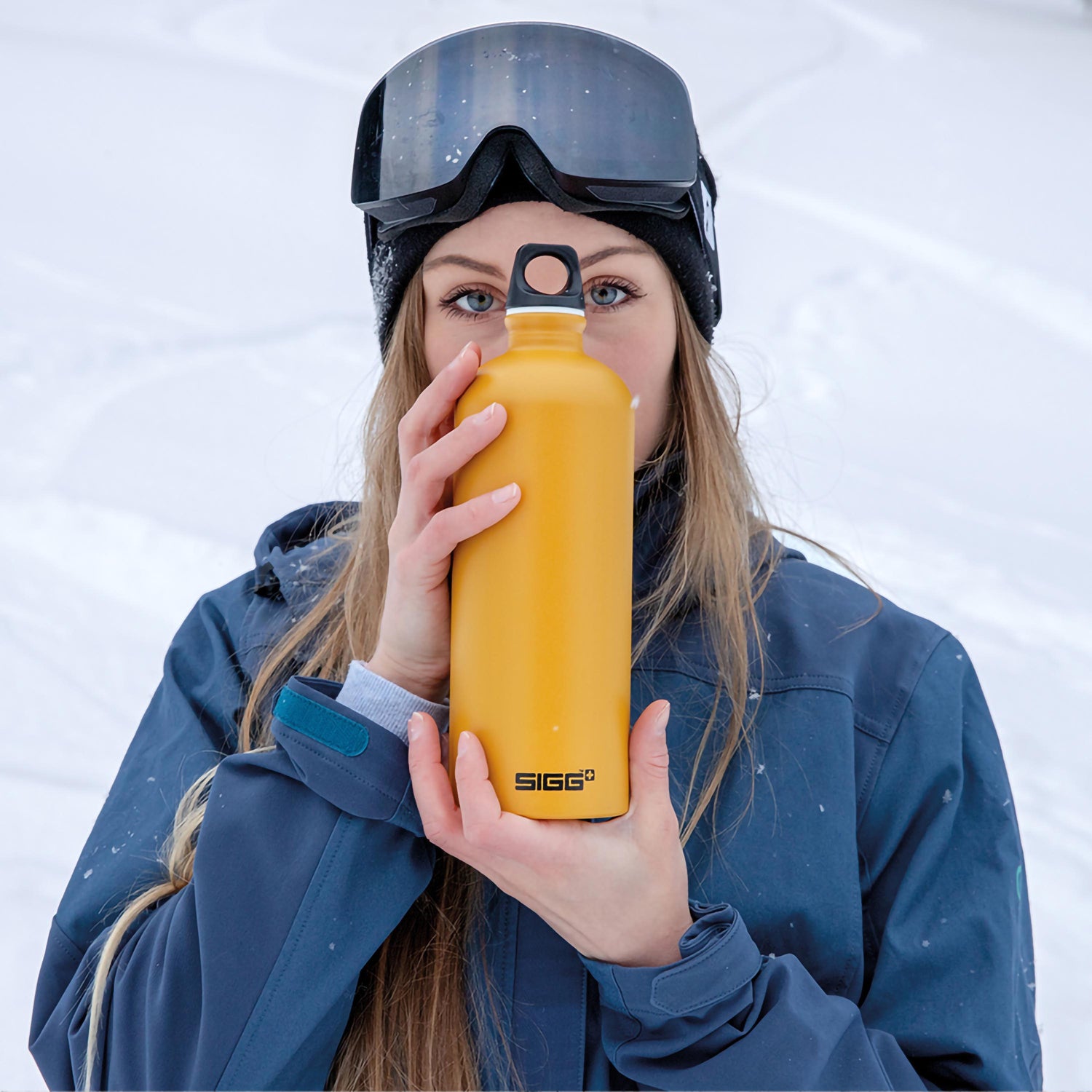 Bottiglia Traveller 1L Mustard Touch sigg SI TC100T.16 Kunzi Shop 3