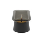 Candela Amaryllis 14 Toned Glass Black Smoke tenderflame TNF TF-600177 Kunzi Shop