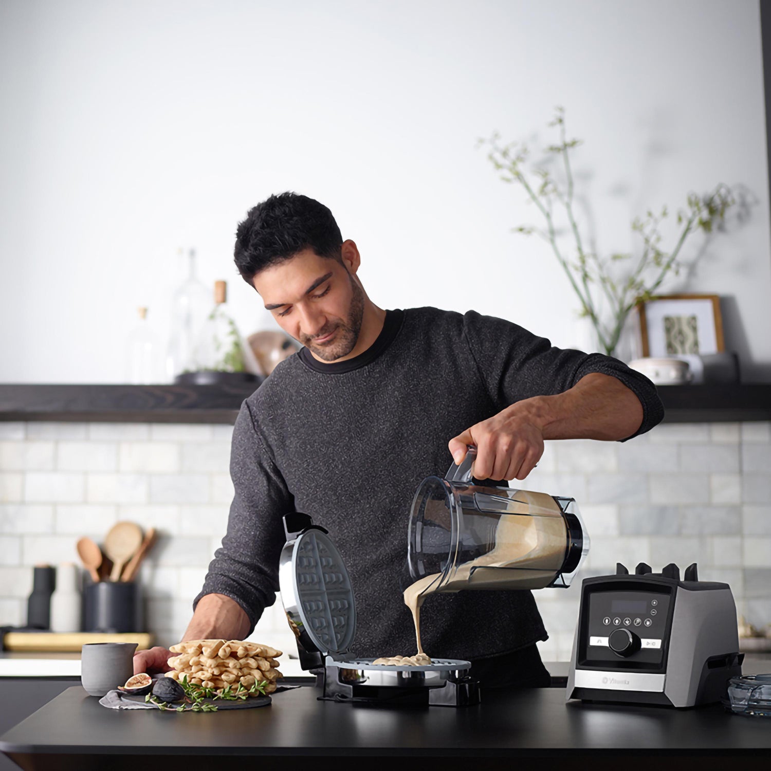 Blender Ascent 3500 Interlock Silver vitamix VTX A3500 SV Kunzi Shop 5