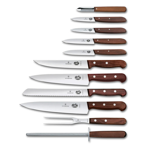 Ceppo 11pz - Wood victorinox coltelleria V-5.11 50.11 Kunzi Shop
