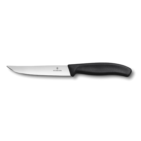 Coltello bistecca manico nero Gourmet - Swiss Classic victorinox coltelleria V-6.79 03.12 Kunzi Shop 2