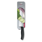 Santoku manico nero alveolato blister - Swiss Classic victorinox coltelleria V-6.85 23.17B Kunzi Shop