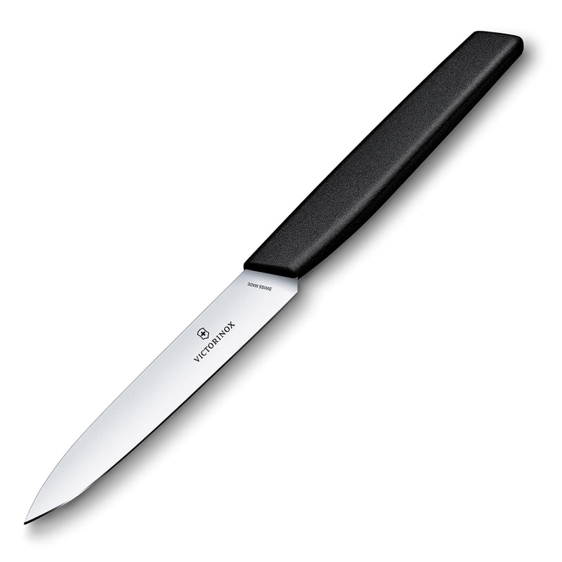 Spelucchino lama liscia 10 cm nero victorinox coltelleria V-6.90 03.10 Kunzi Shop