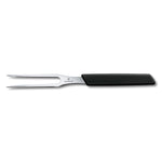 Forchettone manico nero - Swiss Modern victorinox coltelleria V-6.90 33.15B Kunzi Shop