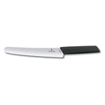 Coltello pane manico nero - Swiss Modern victorinox coltelleria V-6.90 73.22WB Kunzi Shop