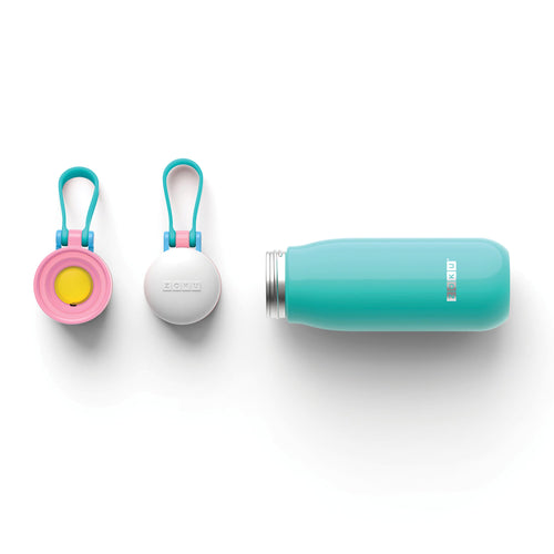 Bottiglia acciaio inox da 500 ml Teal zoku ZK 203-TL Kunzi Shop