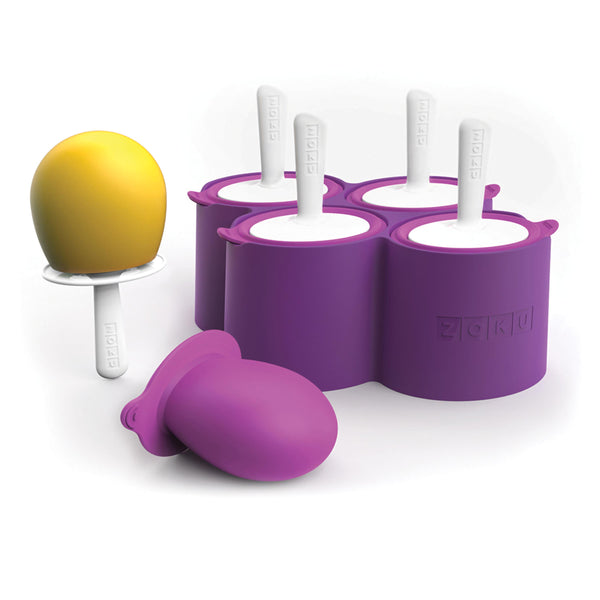 Stampo in silicone per 4 ghiaccioli giganti zoku ZK GLPM Kunzi Shop