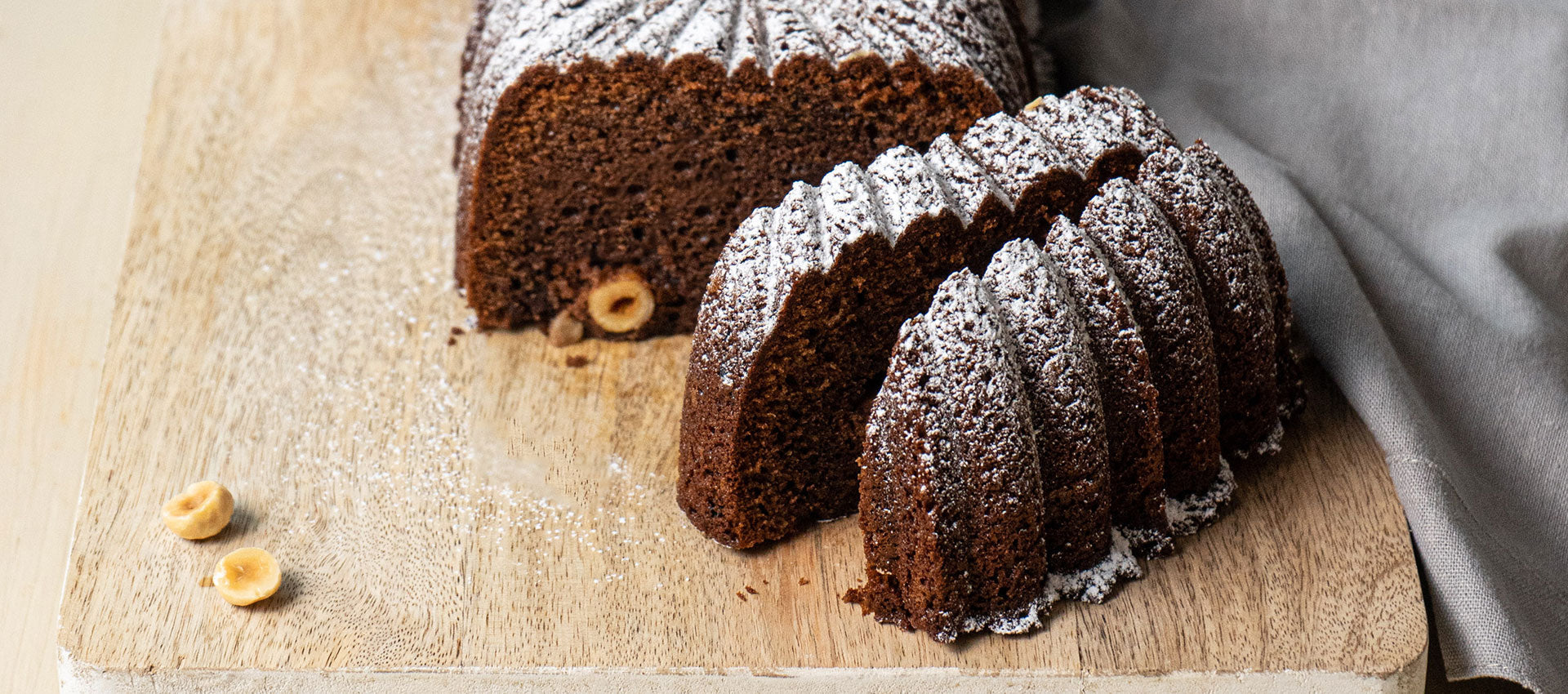 Schokoladen-Haselnuss-Kuchen