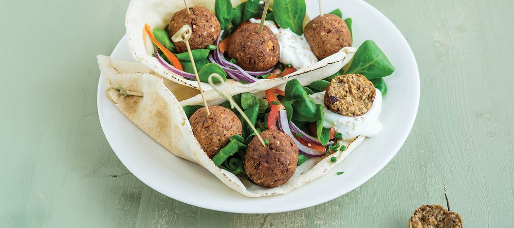 Falafel di ceci e fagioli