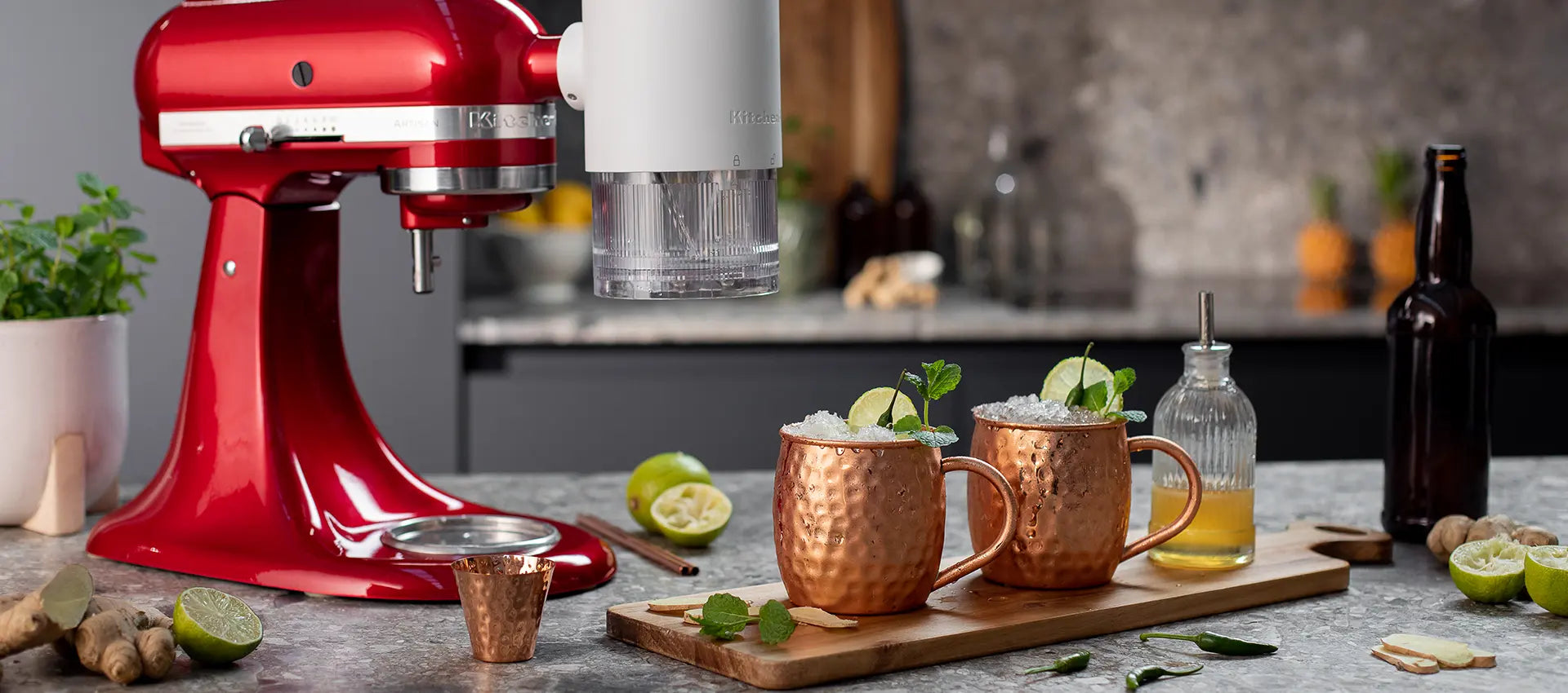 Granita moscow mule