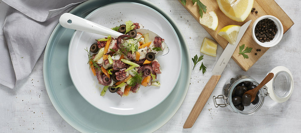 Insalata di polpo e verdure