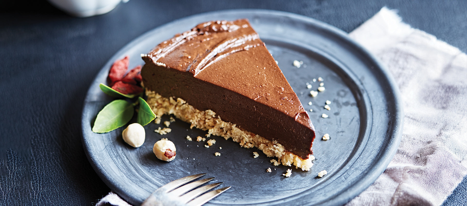 Torta avocado e cioccolato