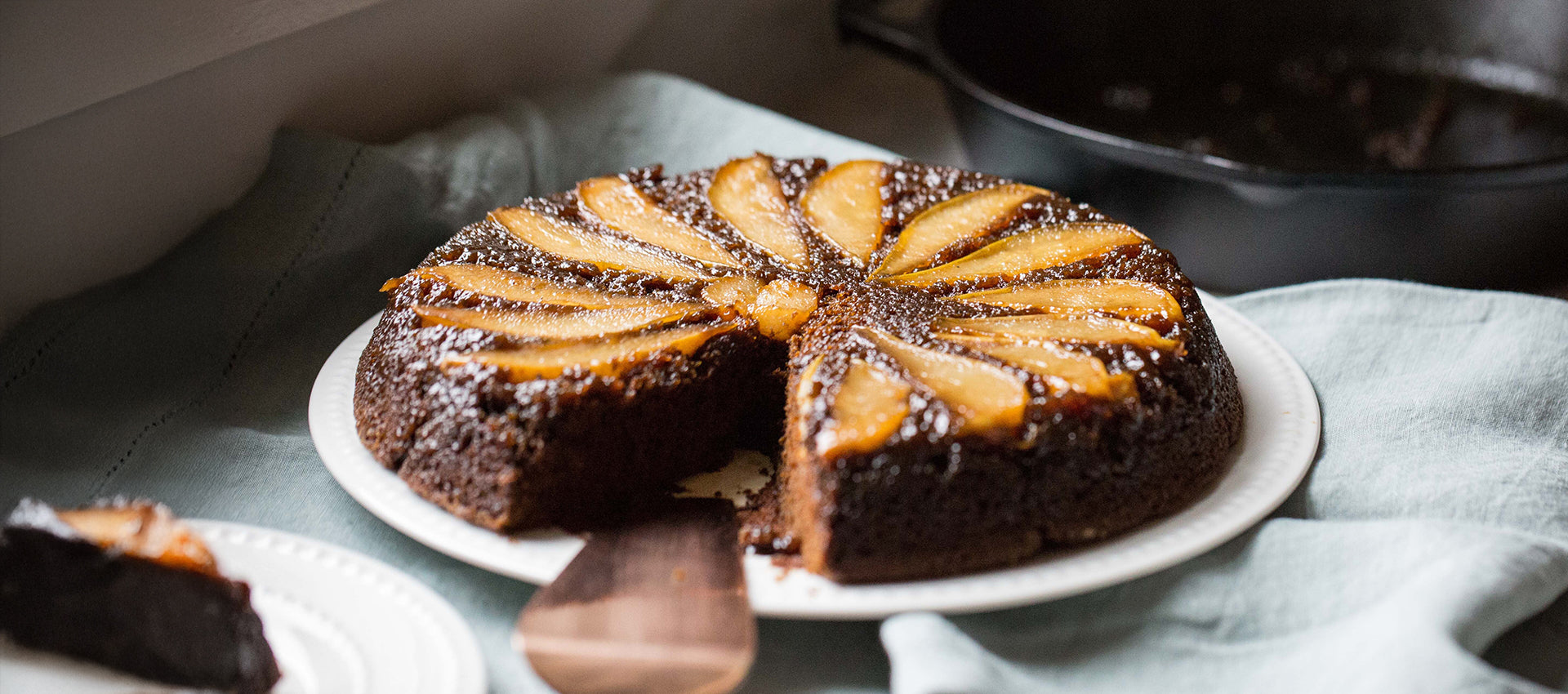 Torta speziata alle pere