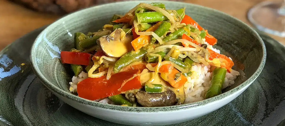 Wok di verdure in stile asiatico