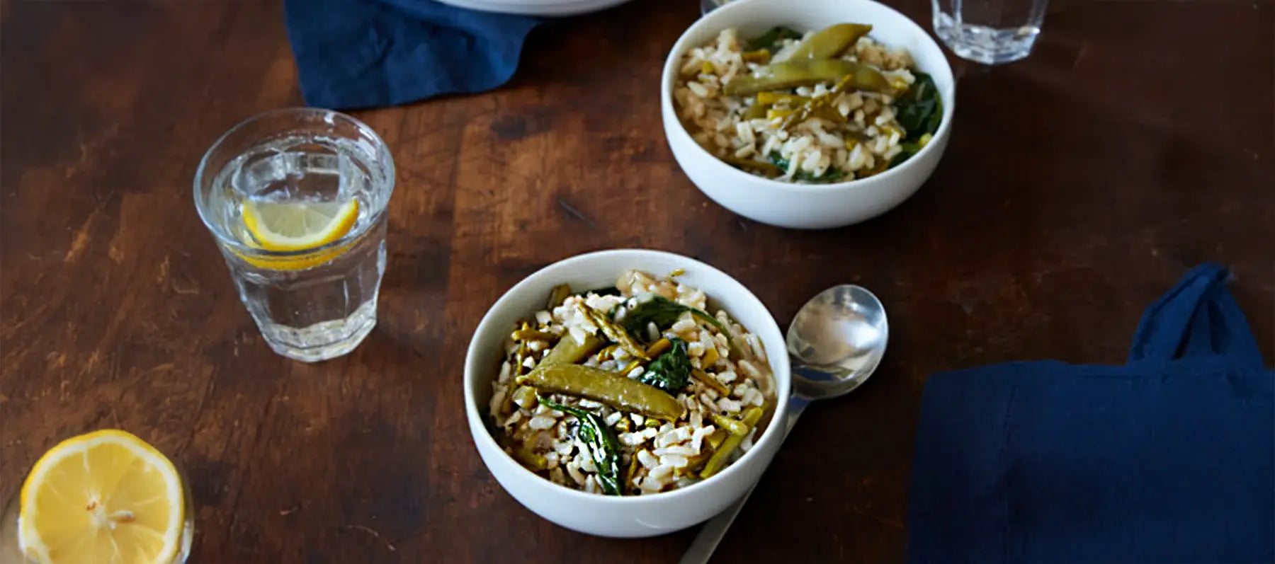 Risotto cremoso di verdure