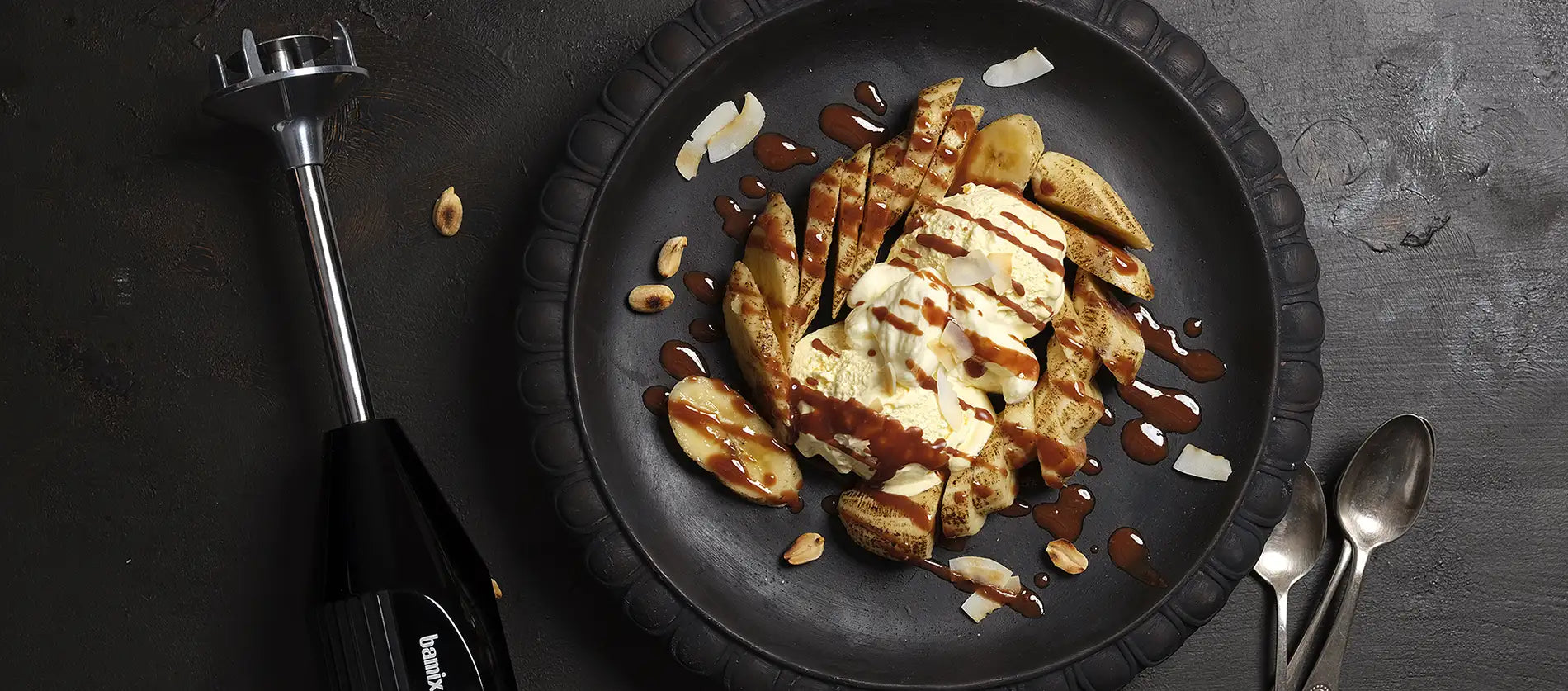 Banana split alla griglia