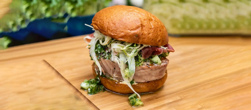 Burger di tonno