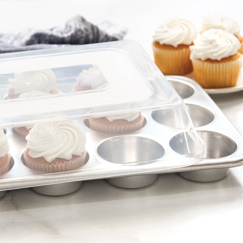 Stampo per 12 muffin con coperchio nordic ware NW 45593 Kunzi Shop 4