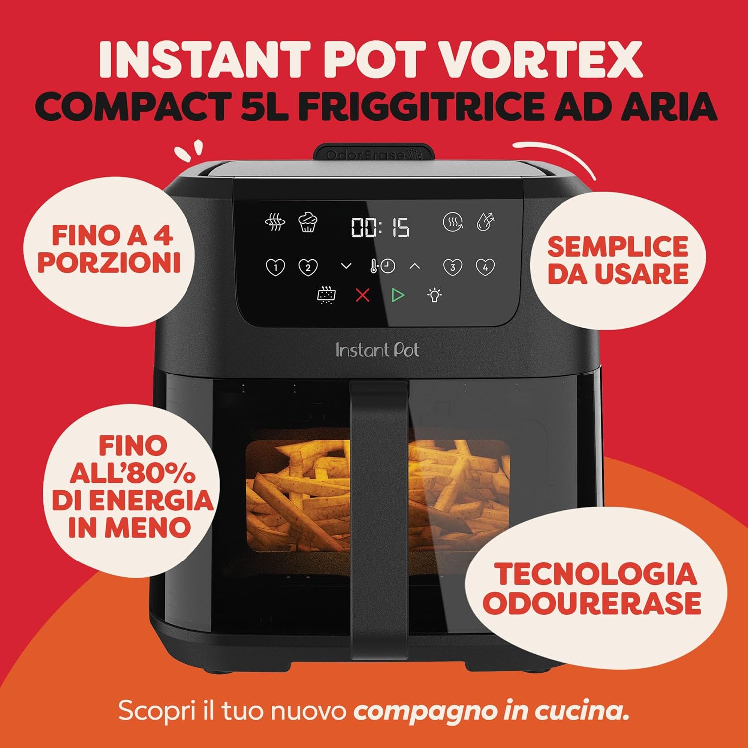 Instant Vortex Clearcook 5L instant vortex IP 140-3083-01 Kunzi Shop 3