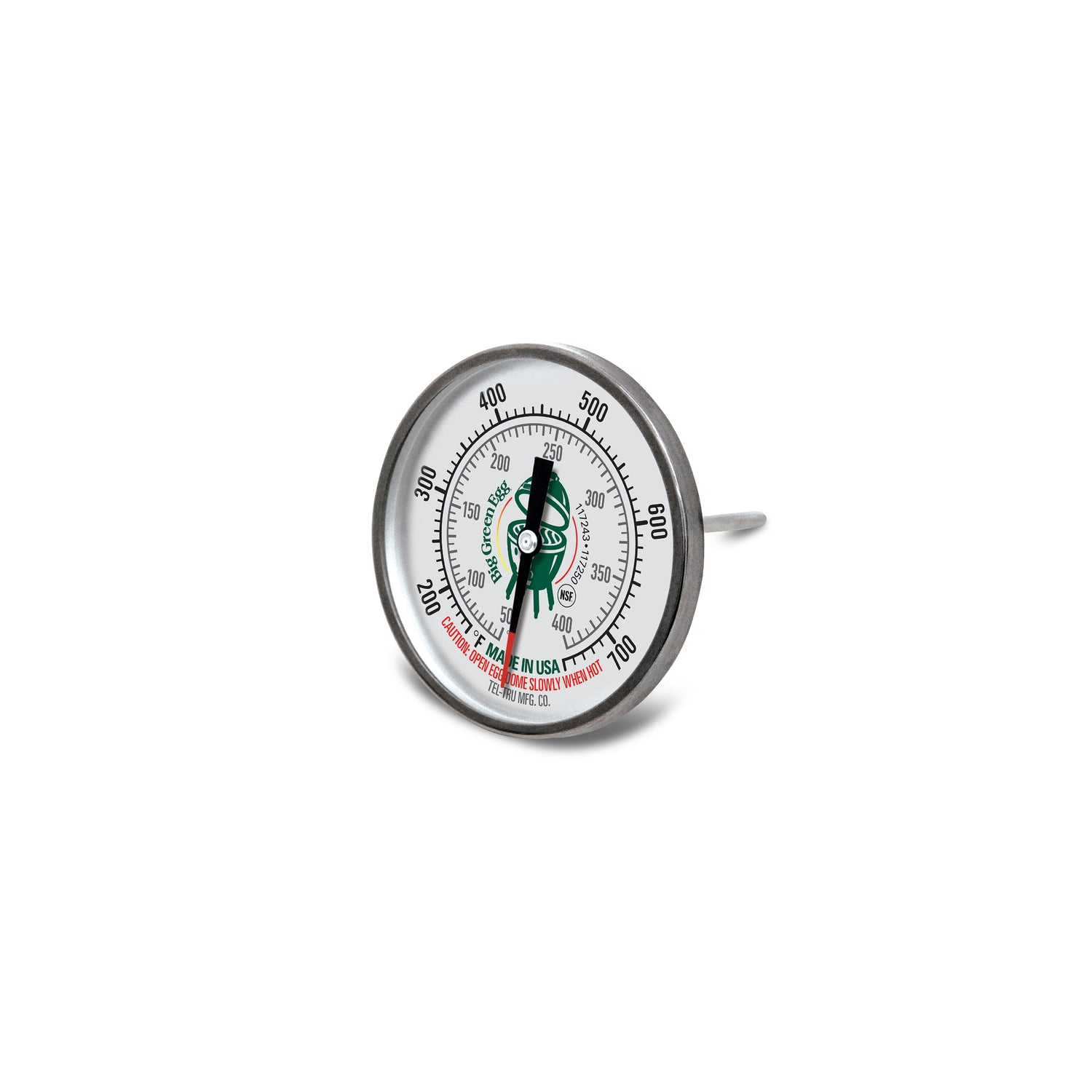 Tel-Tru Temperature Gauge per Barbecue L, XL, 2XL big green egg BGE 117250 Kunzi Shop 1