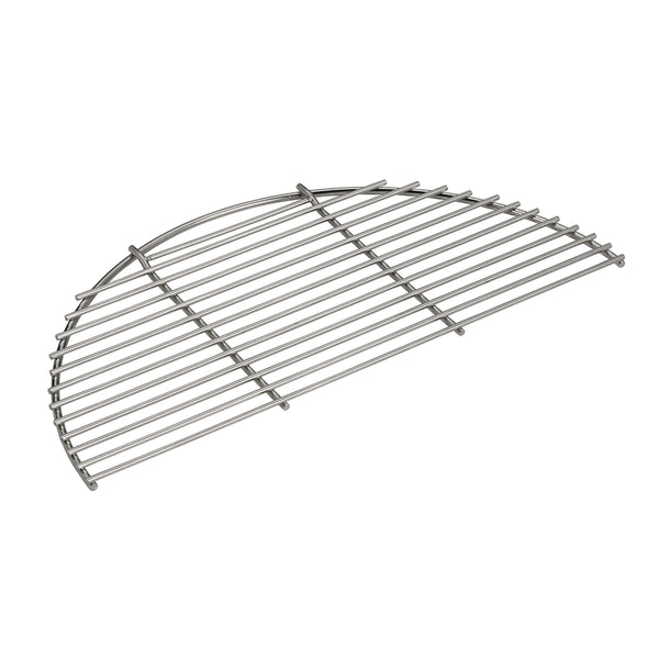 Half Stainless Steel Grid per XL big green egg BGE 121202 Kunzi Shop