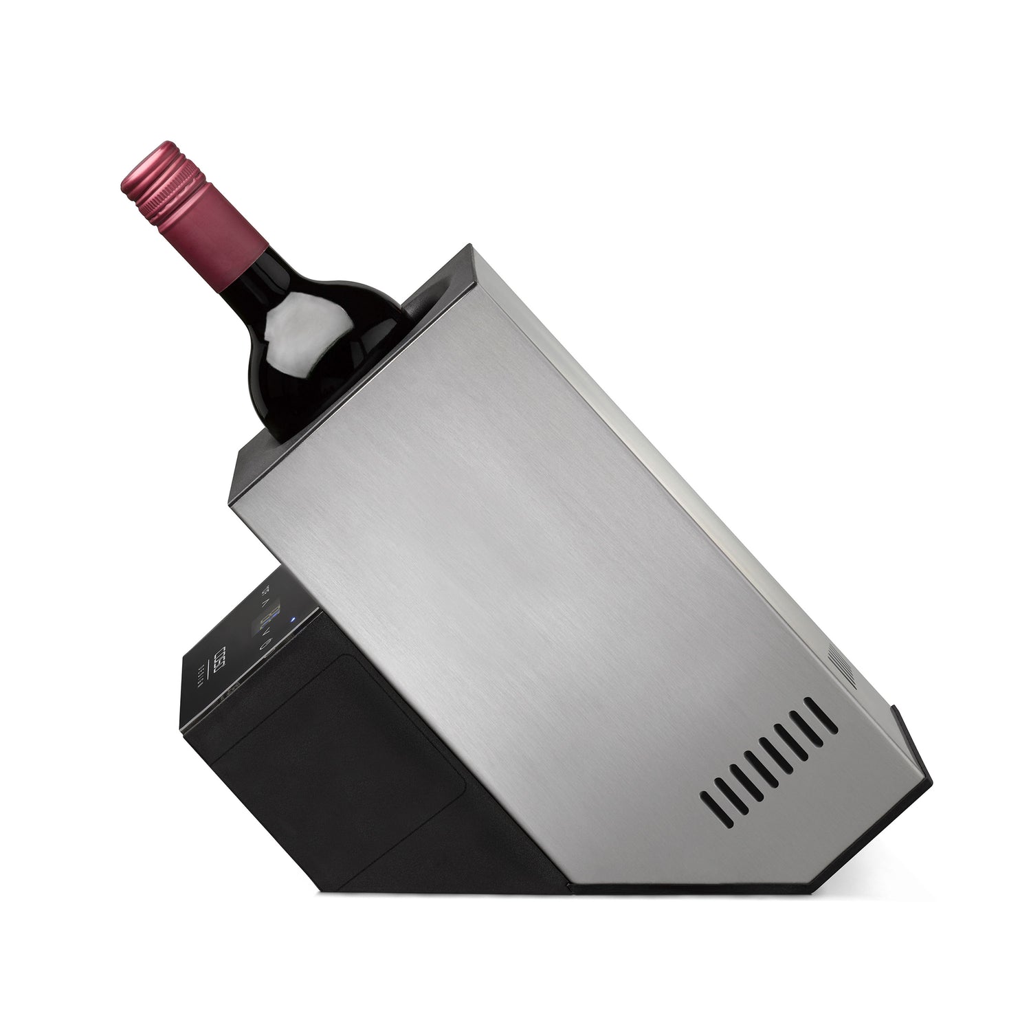Raffreddatore di vino WineCase Deluxe Inox caso design CSO 00616 Kunzi Shop 3