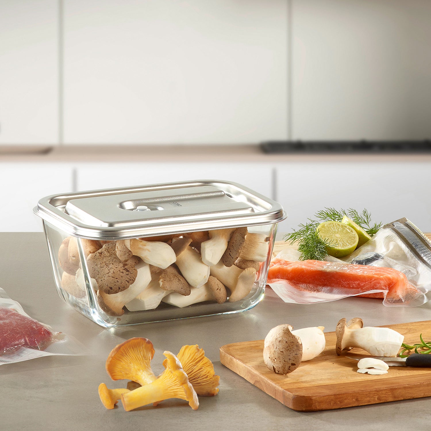 Contenitore per sottovuoto VacuBoxx Inox XL caso design CSO 01167 Kunzi Shop 2