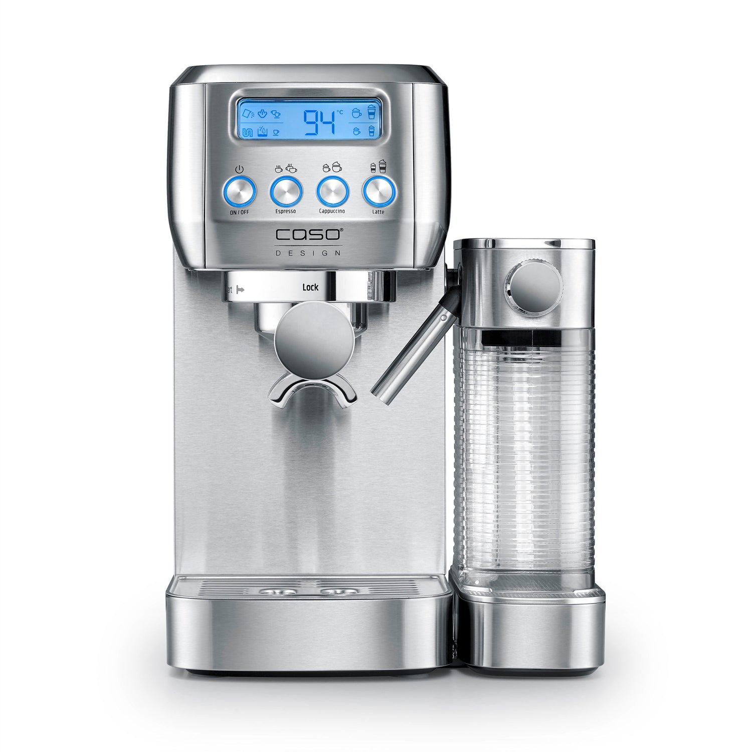Macchina da caffè Espresso Gourmet Latte Inox caso design CSO 01821 Kunzi Shop 1