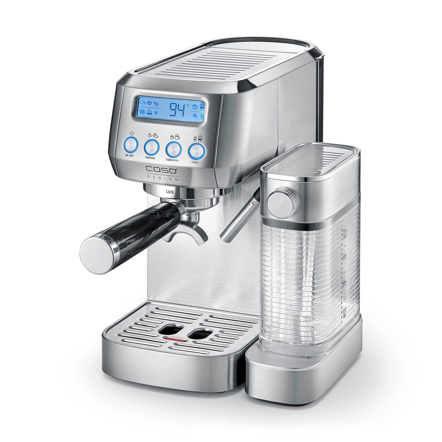 Macchina da caffè Espresso Gourmet Latte Inox caso design CSO 01821 Kunzi Shop 5