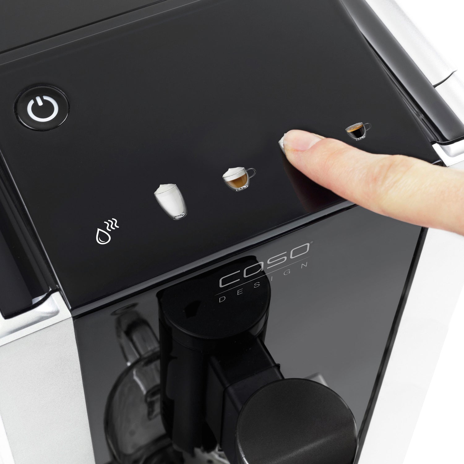 Macchina da caffè Café Crema Touch caso design CSO 01882 Kunzi Shop 4