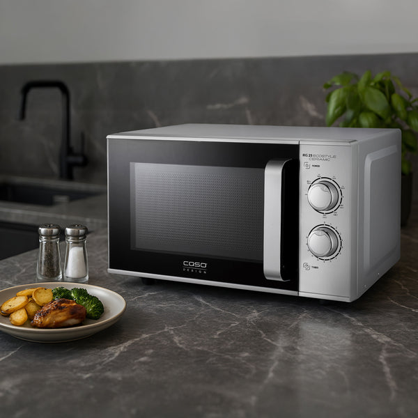 Forno a microonde MG 25 Ecostyle Ceramic 25 L caso design CSO 03329 Kunzi Shop 2