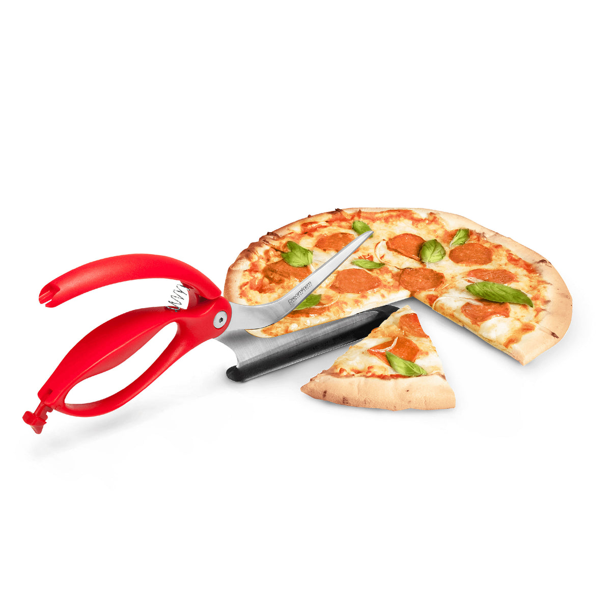 Scizza - Forbice servi pizza rossa dreamfarm DMF DFSC2027 Kunzi Shop 3