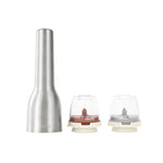 Finamill ricaricabile acciaio inox c/ un FinaPod Pro Plus e un FinaPod peppercorn finamill FNM GP813437-111BGY Kunzi Shop