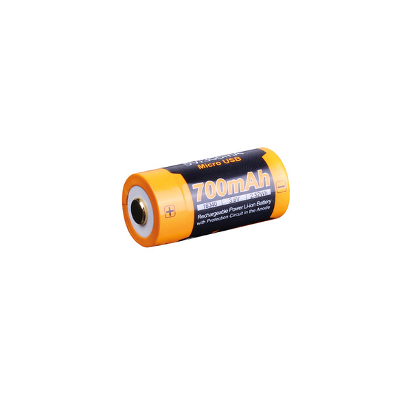 Wiederaufladbarer Akku 16340 – 700 mAh fenix FNX ARB-L16-700UP Kunzi Shop 2