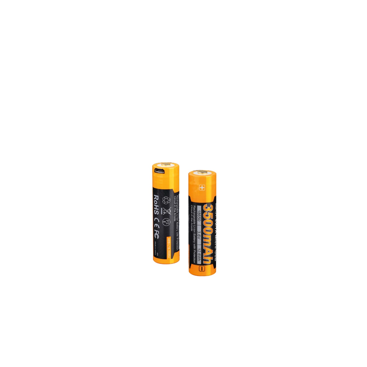 ARB-L18-3500U - Batteria Ricaricabile 18650 - 3500 Mah fenix FNX ARB-L18-3500U Kunzi Shop 1