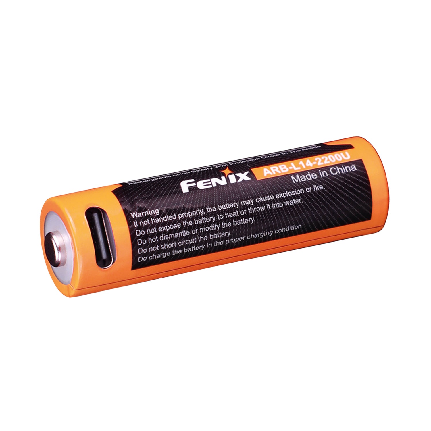 Batteria ricaricabile 18650 - 2200mAh fenix FNX ARB-L14-2200U Kunzi Shop 3