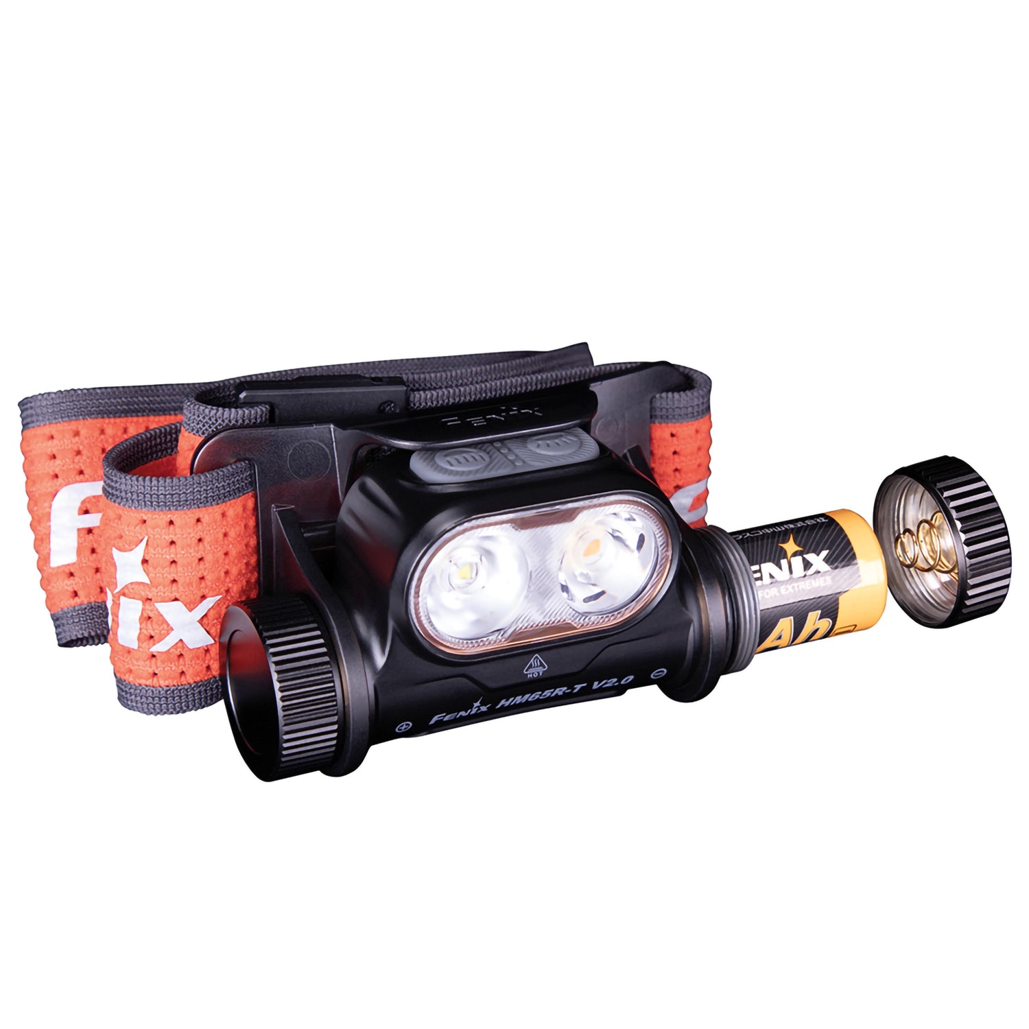 Torcia LED frontale 1600 lumen fenix FNX HM65R-T V2.0 BK Kunzi Shop 3