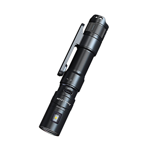 Torcia 600 Lumen Black fenix FNX LD12R Kunzi Shop