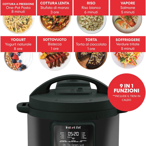 Multicooker - Duo Plus Whisper Quiet 5,7L instant pot IP 112-3079-01 Kunzi Shop