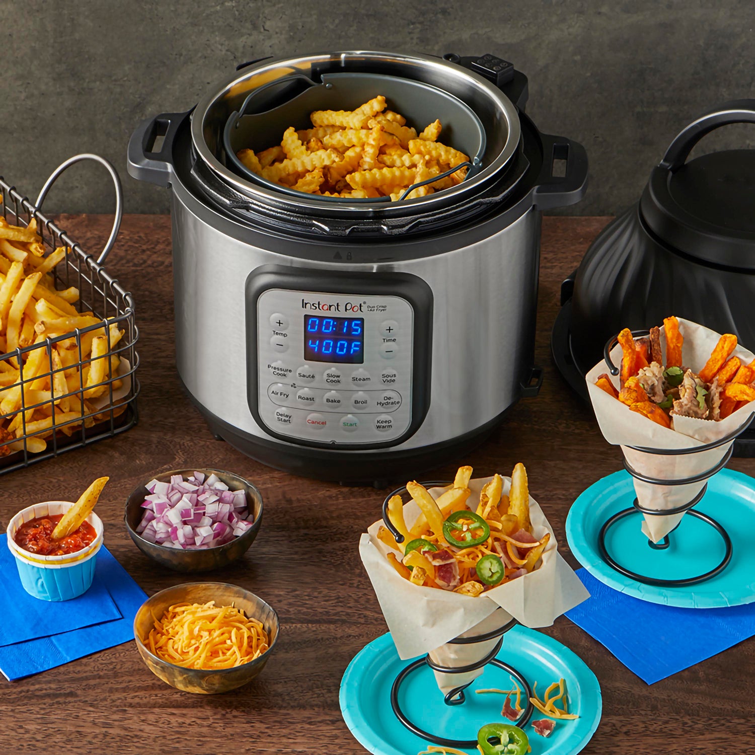 Multicooker - Duo Crisp + Air Fryer 8L instant pot IP 113-0042-01 Kunzi Shop 4