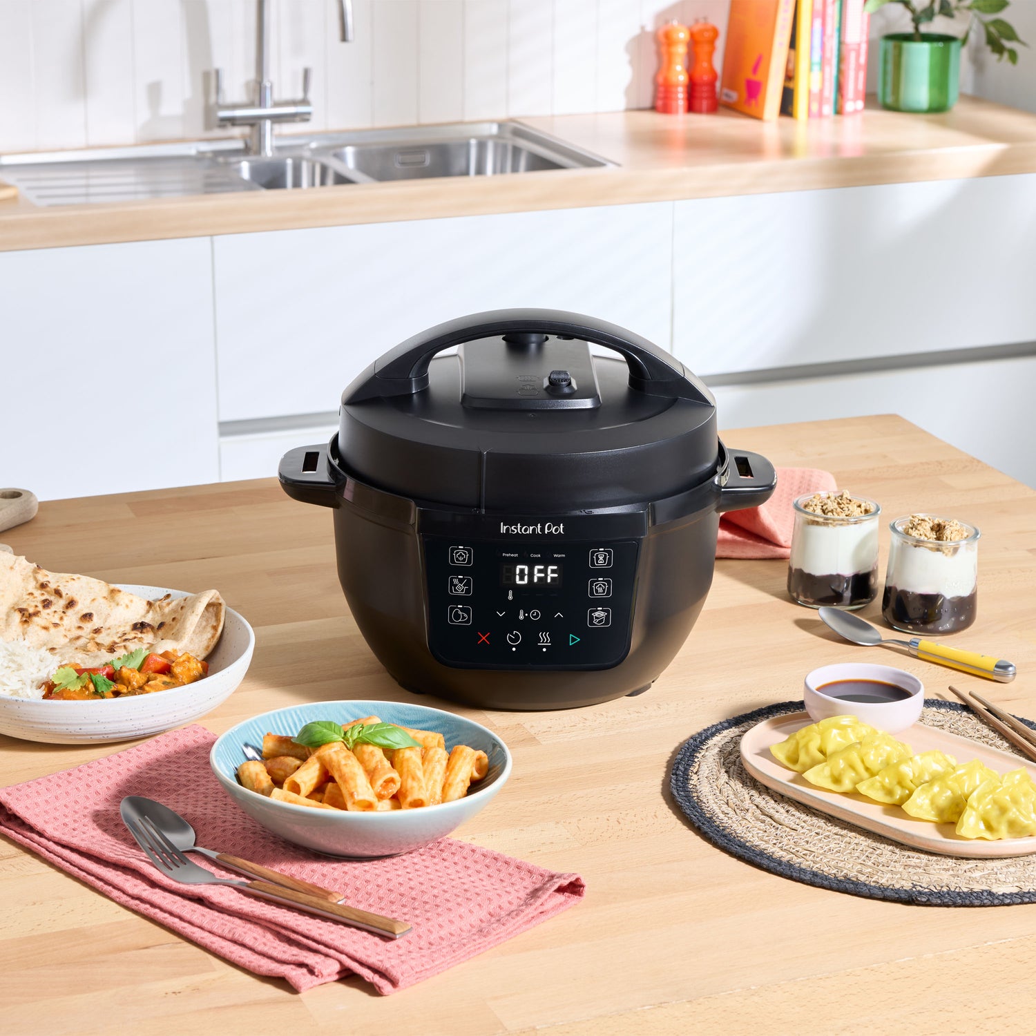 Multicooker Mini 3,8L nera instant pot IP 140-8000-01 Kunzi Shop 2