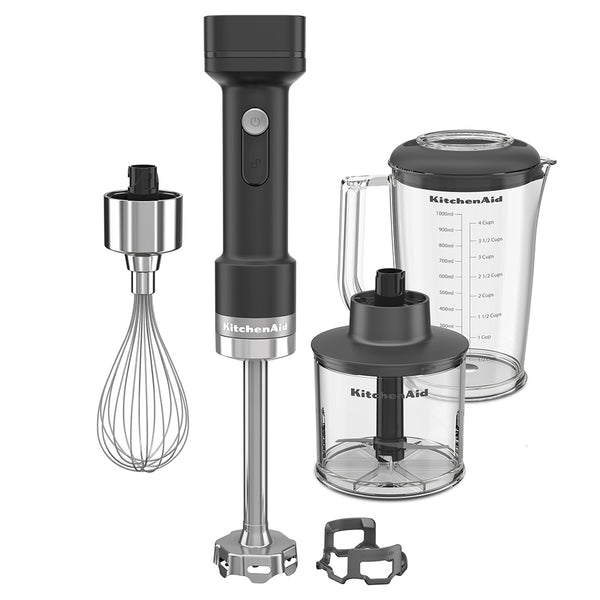 Frullatore a immersione con accessori senza batteria kitchenaid KA 5KHBRV05BM Kunzi Shop