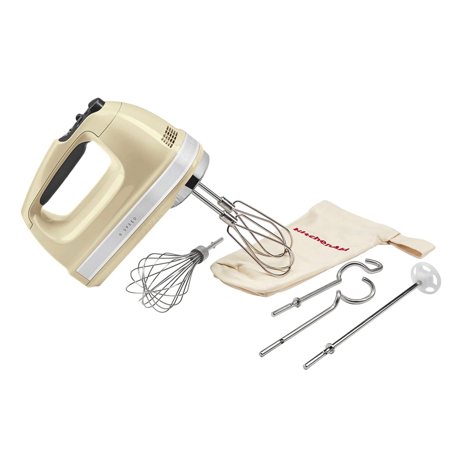 Sbattitore elettrico 9 velocità Almond Cream kitchenaid KA 5KHM9212EAC Kunzi Shop 2